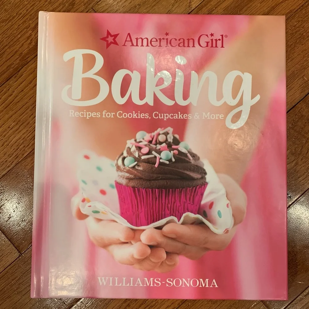 American Girl Apron, Oven Mit and Cookbooks